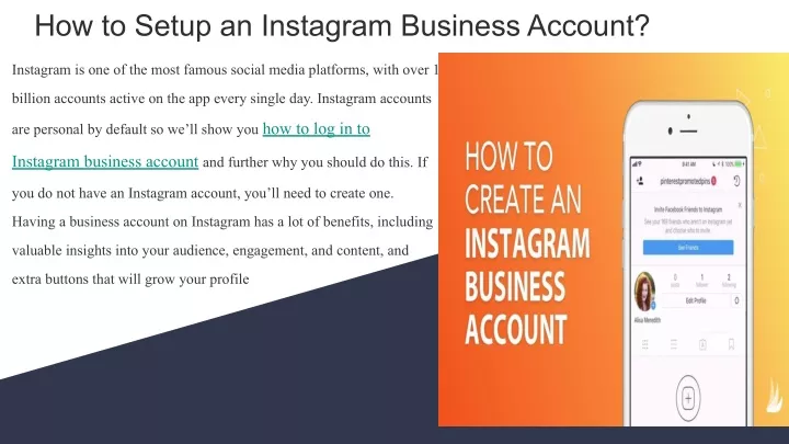 how to setup an instagram business account