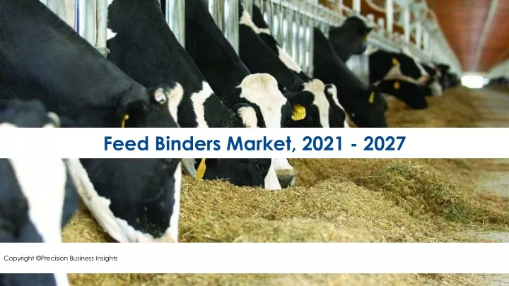 feed binders market 2021 2027