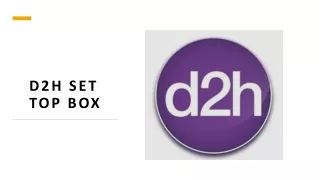 d2h set top box