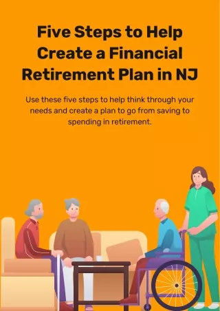 five steps to help create a financial retirement