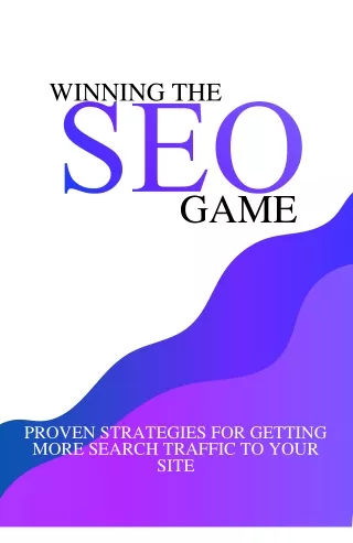 Free SEO pdf Guide - Winning the SEO Game