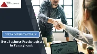Contact the Best Business Psychologists in Pennsylvania