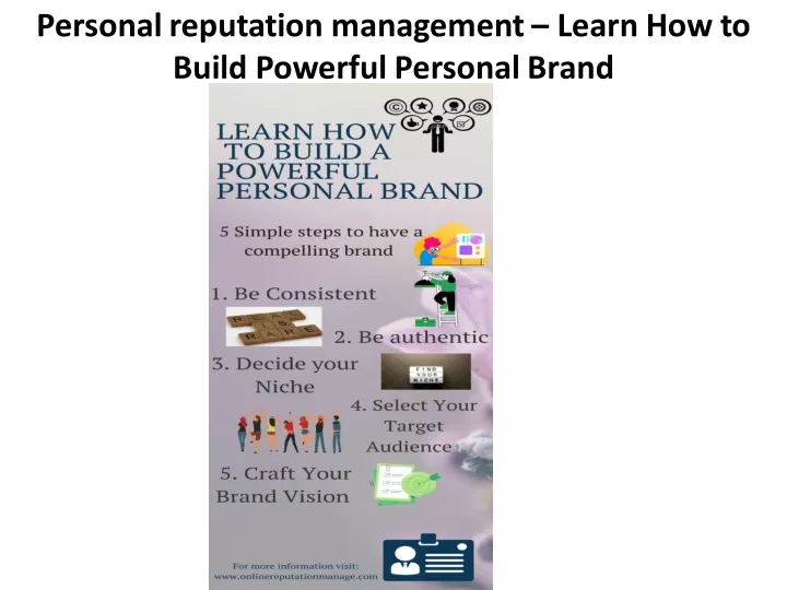 personal reputation management learn how to build