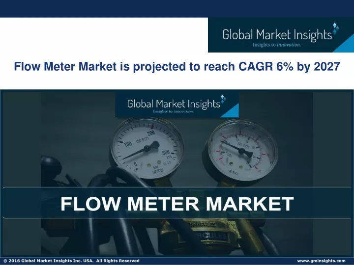 flow meter market is projected to reach cagr