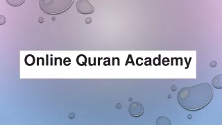 Onlin Quran Academy