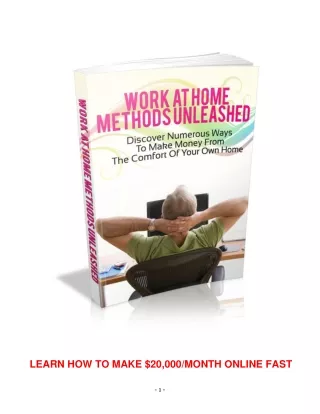 learn how to make 20 000 month online fast