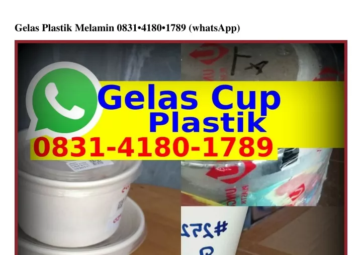 gelas plastik melamin 0831 4180 1789 whatsapp