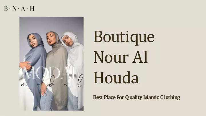 b o u t i q u e nour al houda