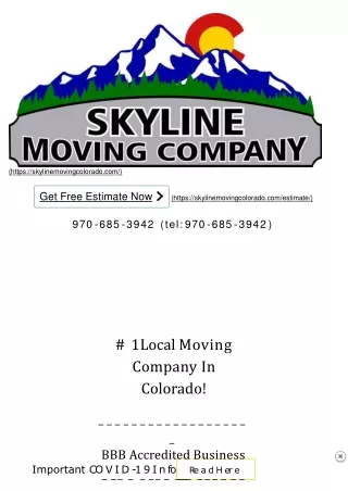 Moving Services in Greeley