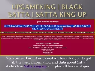 black satta king  upgameking  satta king 786