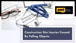 Construction Site Injuries Caused By Falling Objects