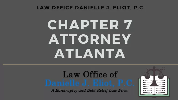 law office danielle j eliot p c chapter