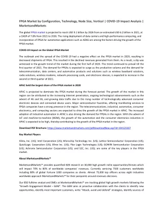fpga market by configuration technology node size