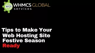 Tips to make your Web Hosting Site Festive Season Ready