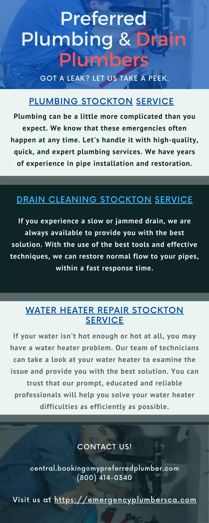 preferred plumbing drain plumbers