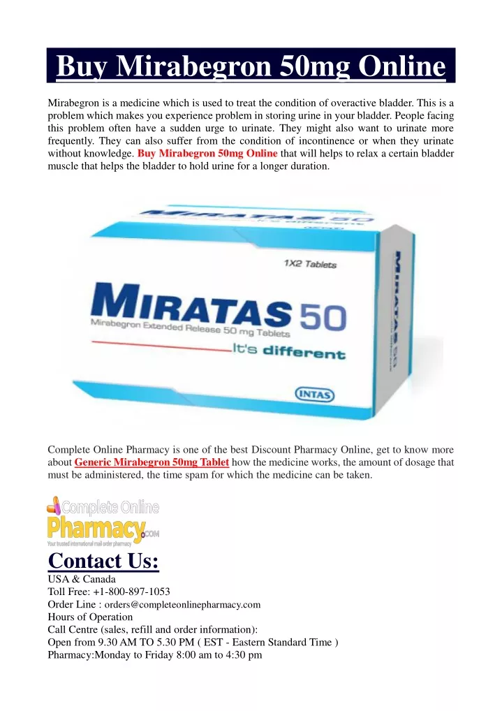 buy mirabegron 50mg online