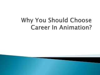 WHY SHOULD CHHOSE CARRER PPT