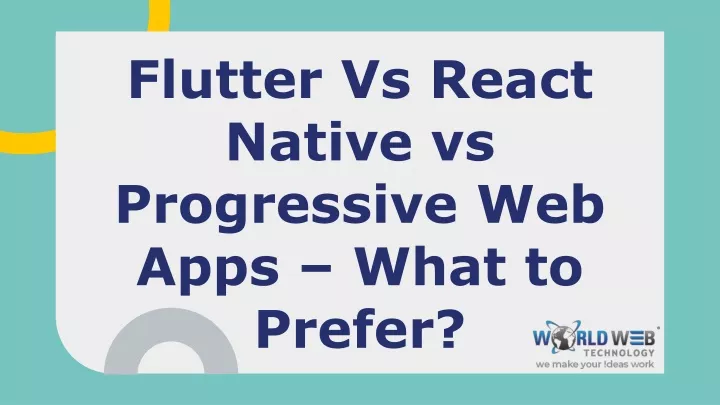 flutter vs react native vs progressive web apps what to prefer
