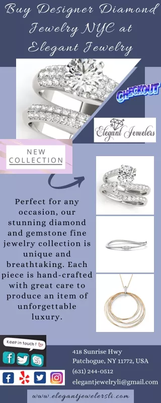 Shop Designer Diamond Jewelry NYC - Perfect for Any Occasion