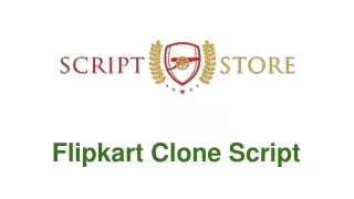 flipkart clone script