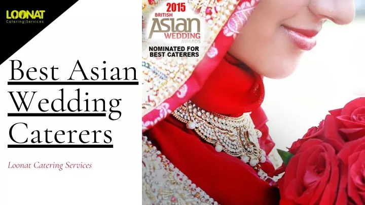 best asian wedding caterers