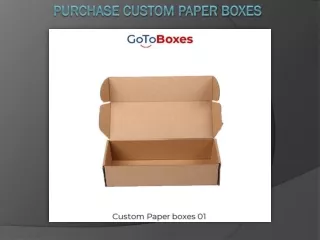 purchase custom paper boxes