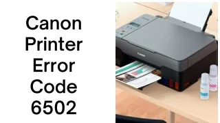 canon printer error6502