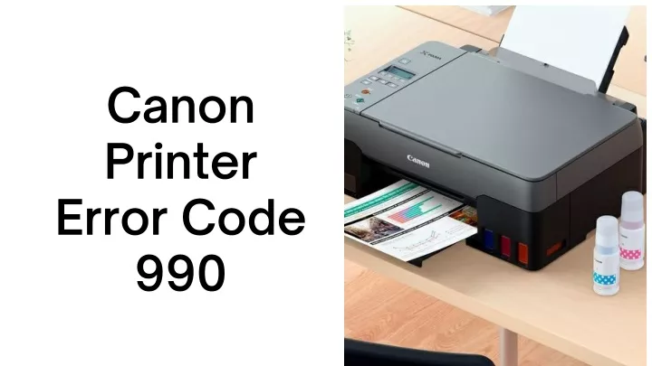 canon printer error code 990