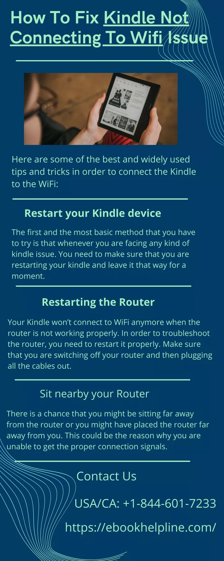 ho w to fi x kindle no t connec t ing to wifi