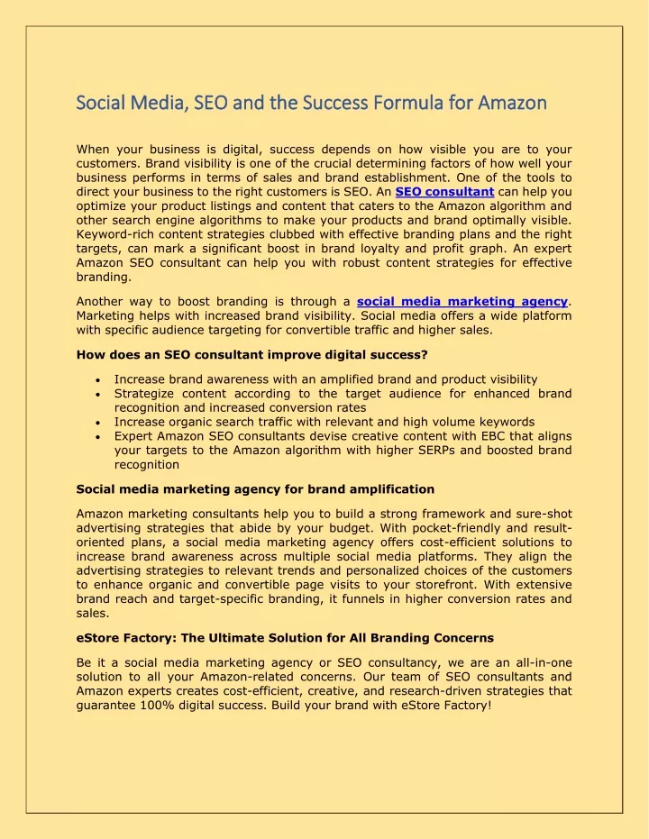 social media seo and the success formula