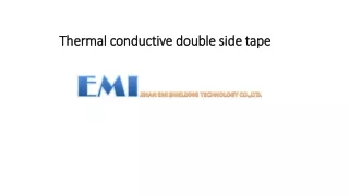 thermal conductive double side tape