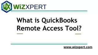 what is quickbooks remote access tool