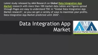 data integration app market