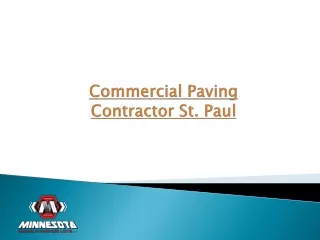 Commercial Paving Contractor St. Paul