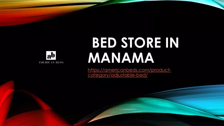 bed store in manama