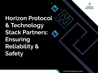 horizon protocol technology stack partners