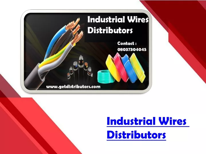 industrial wires distributors