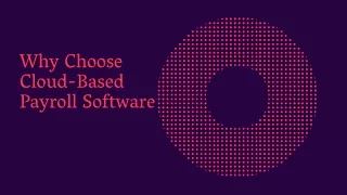 why choose cloud based payroll software