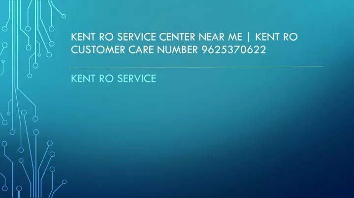 kent ro service center near me kent ro customer