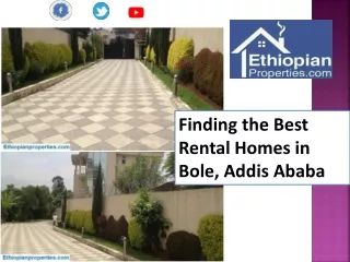 Finding the Best Rental Homes in Bole, Addis Ababa