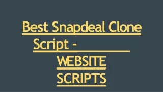 best s napdeal clone