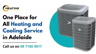 One Place for All Types of Heating and Cooling Service in Adelaide