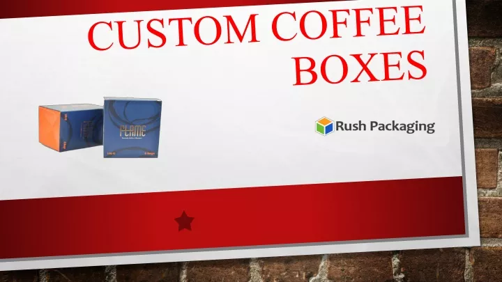 custom coffee boxes