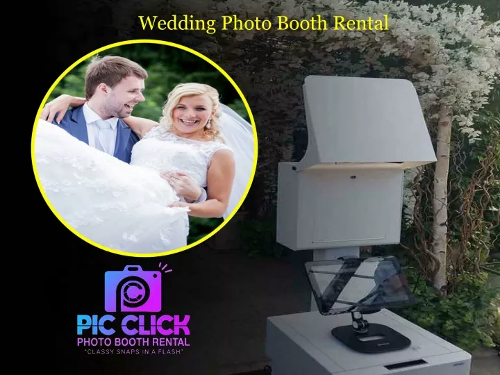 wedding photo booth rental