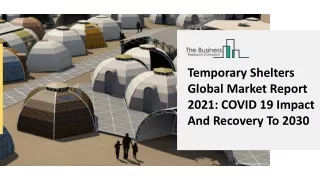 Temporary Shelters Market Size, Demand, Growth, Analysis and Forecast to 2030