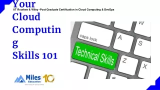 your cloud computing skills 101