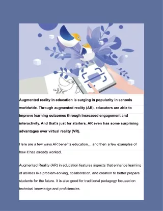augmented reality in education is surging