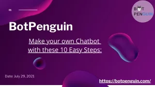 10 steps to make chatbot with BotPenguin