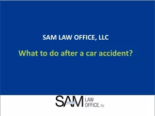 What to do after a car accident