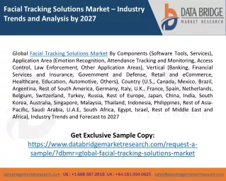 facial tracking solutions market industry trends